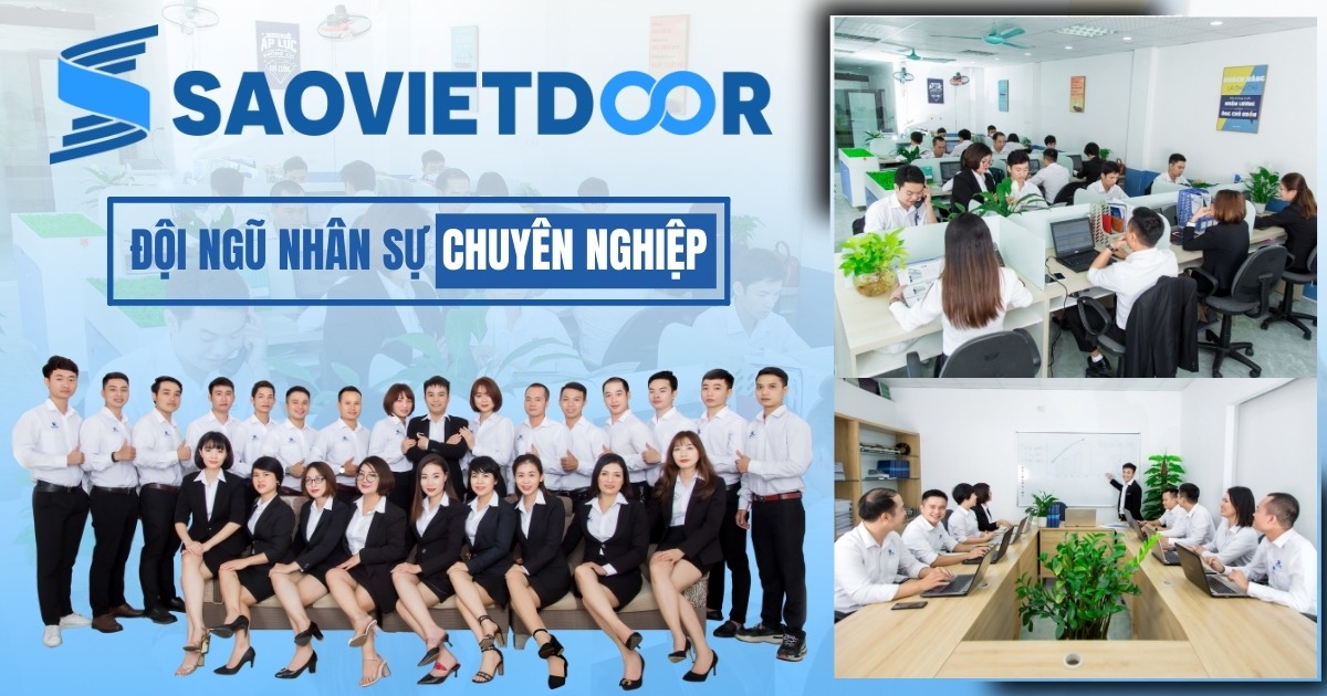Đội ngũ nhân sự Saovietdoor