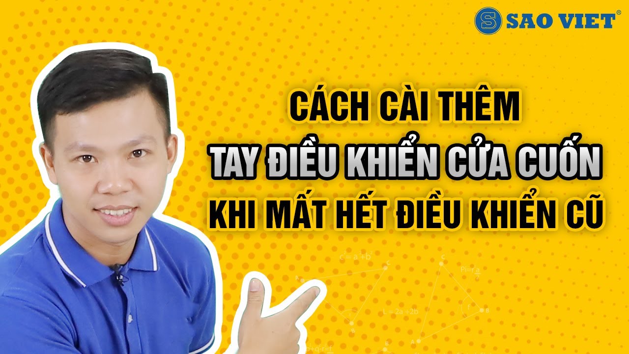 Cách cài thêm tay điều khiển khi mất hết điều khiển cũ